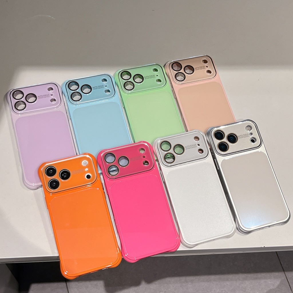 Palha palha para Iphone 17 Promax 13 14 15 16 inclui Pro Max capa protetora para celular dopamina Airbag de quatro canto