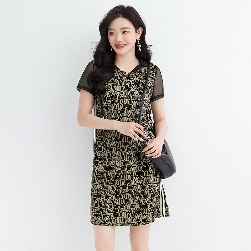 Oferta de balcão Roupas femininas de 30 a 40 anos, roupas femininas da moda, combinando com cores, vestido de saia média