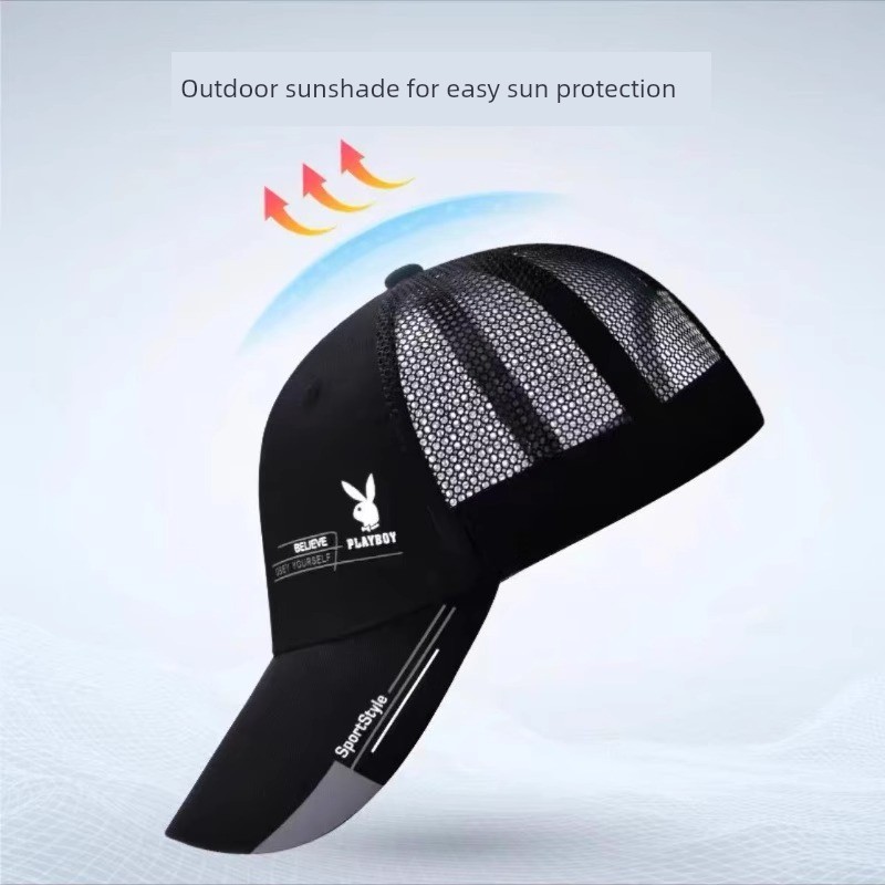 boné lacoste boné Playboy chapéu masculino primavera verão outono protetor solar respirável chapéu de sol boné de pico
