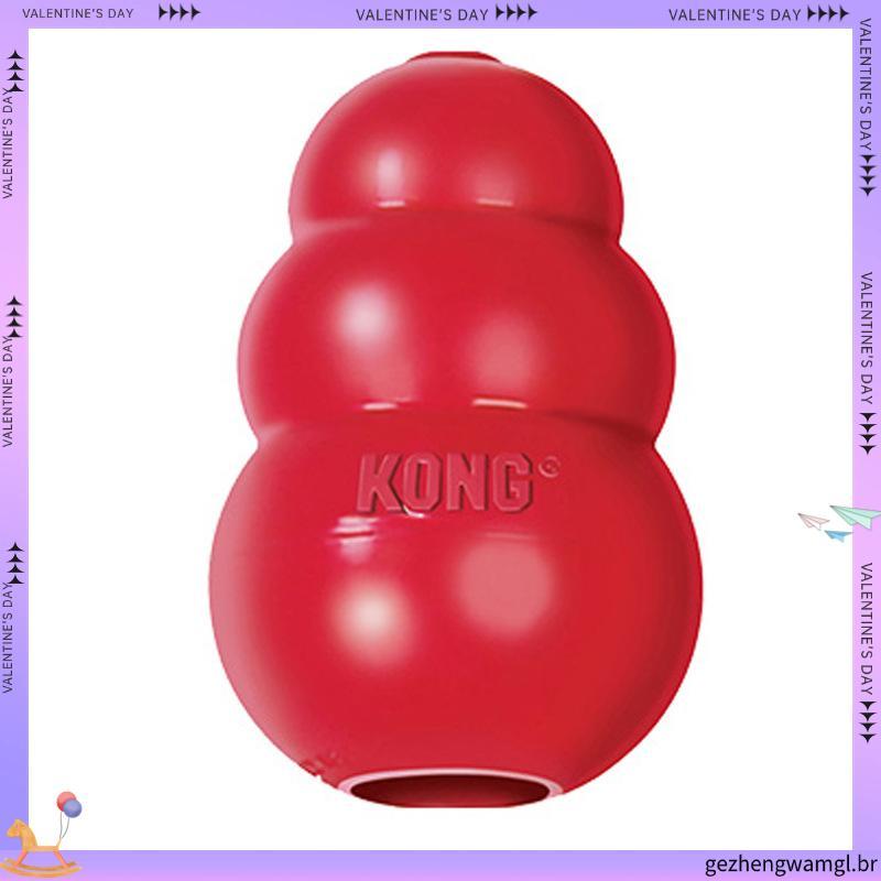 Brinquedo Recheavel De Borracha Kong Classic Medio Vermelho