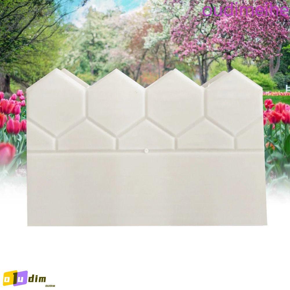 Molde De Tijolo De Cimento Para Cerca De Jardim OUDIMEIHE , Decorativo DIY Antigo , Plástico