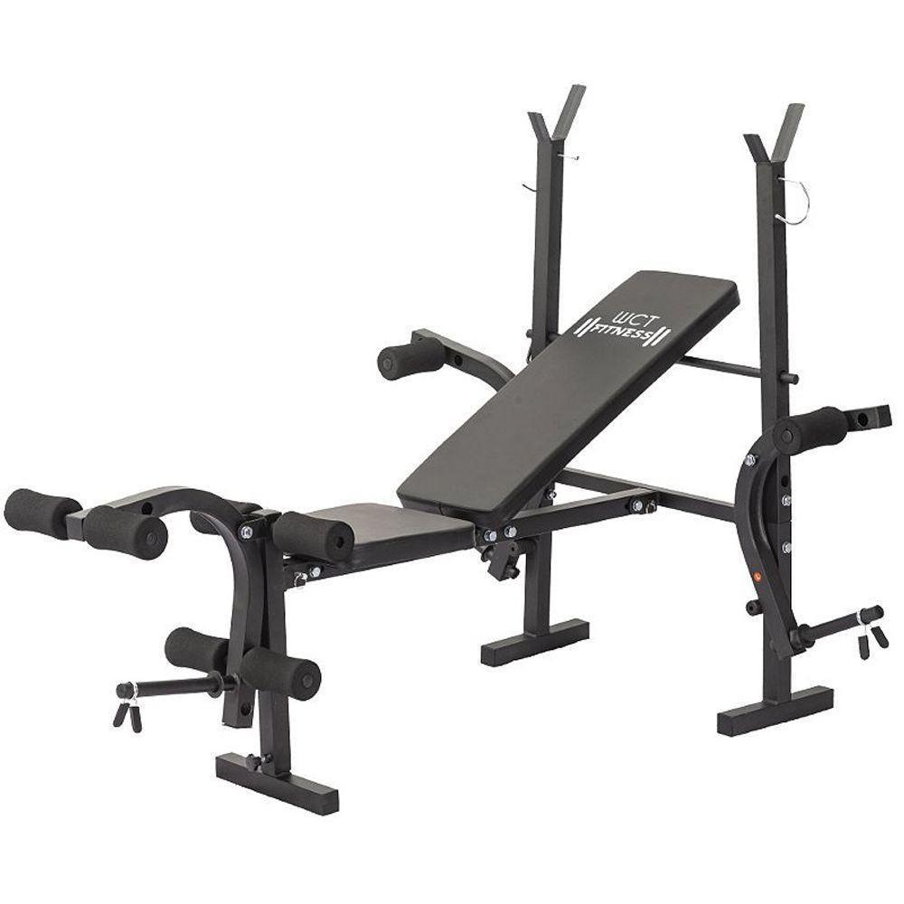 Banco de Supino com Crucifixo Ajustável 4 Posições 180kg WCT Fitness