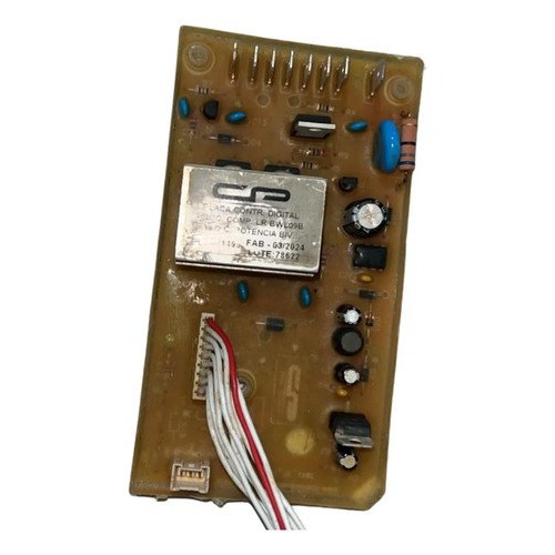 Placa Potência Brastemp Bwl09b Bivolt (obs: Apenas Potência) 127/220v ( Usado )