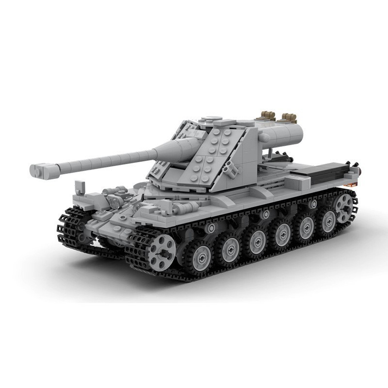 Modelo de artilharia autopropelida Bandurka militar compatível com Lego, brinquedo educativo de blocos de montar com peq