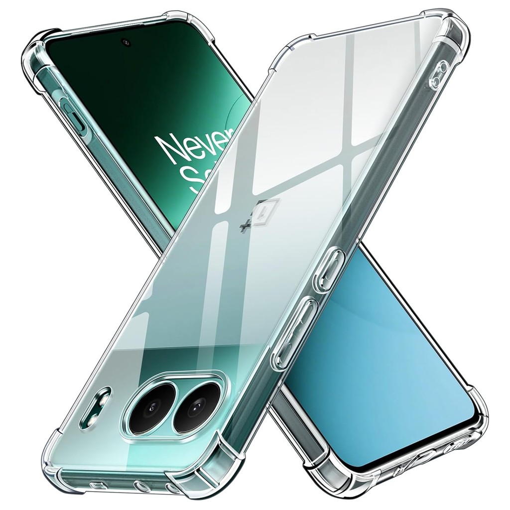 Para OnePlus Nord 4 TPU Capa Transparente 6 5 3 2 2T CE6 CE5 CE4 CE3 CE2 Lite CE Airbag De Telefone À Prova De Choque Si