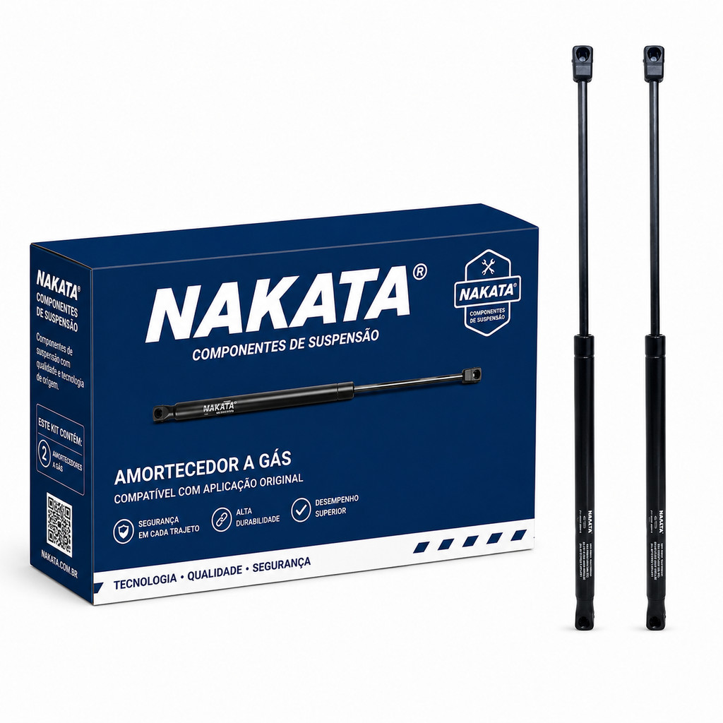 Par Amortecedor Porta Malas HB20 2012 A 2023 Nakata