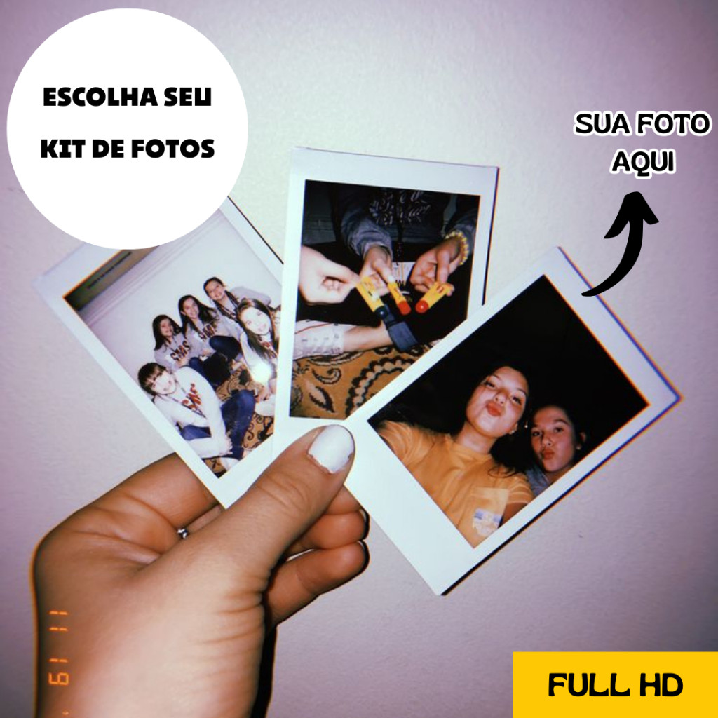 Kit Mini Fotos Personalizadas Full HD - Dia dos Namorados - Envio Imediato-RB