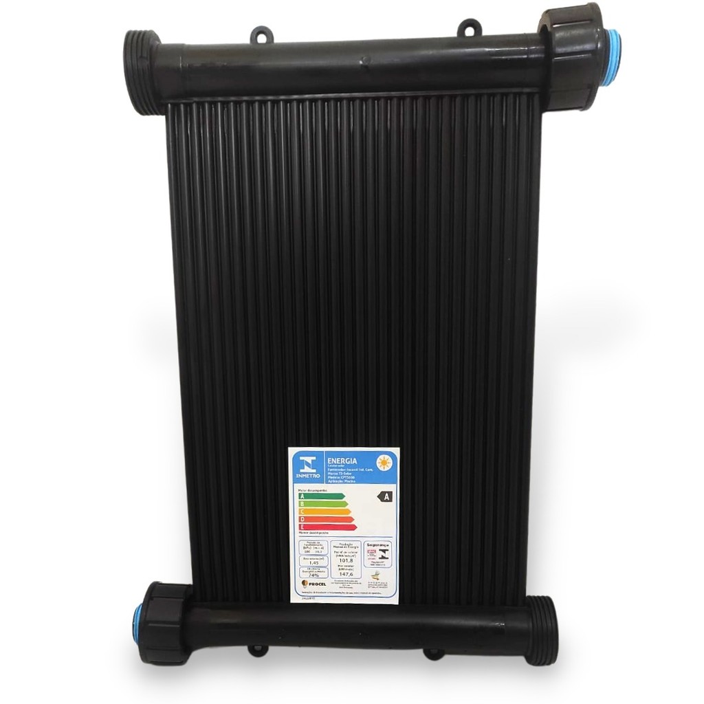 Kit Solar Aquecedor TS Solar 7 Placas de 2m – Aquecimento Solar Água Quente