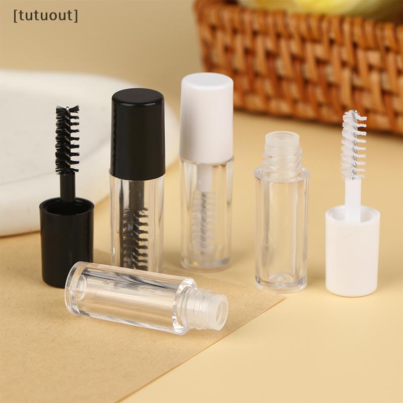 [Tutuut] 1.2ml 3 Peças Tubo De Rímel Vazio Com Varinha De Cílios Creme Recipiente De Solução De Crescimento Garrafa Reca