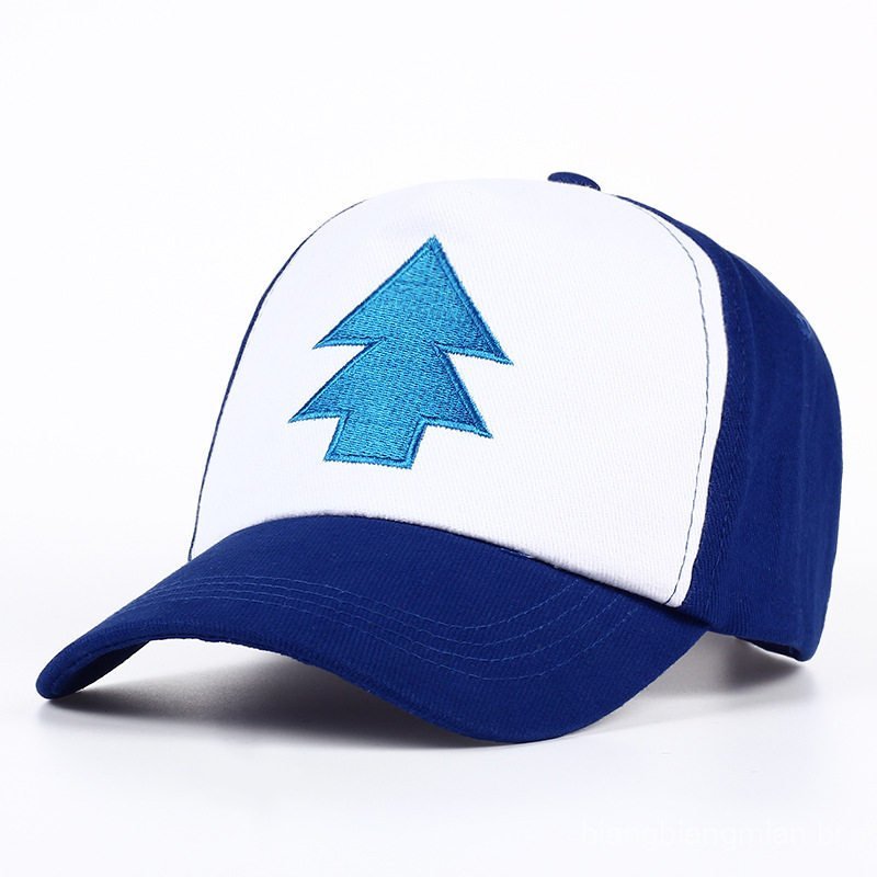 Novo boné de beisebol estilo Dipper da Quirky Town, unissex, para o verão, modelo 8RQD.