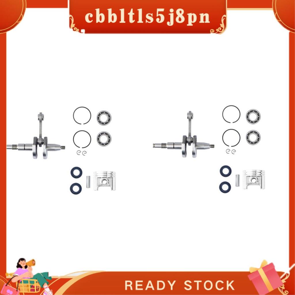 Conector cbbltls5j8pn , 2X , Vedação De Óleo Do Rolamento Da Manivela Virabrequim E Kit De Anel De Pistão De 37mm Adequa