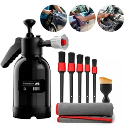 Kit Pulverizador Profissional Snow Foam 2l Pulverizador Híbrido 3 Em 1 Pressão 2 Litros