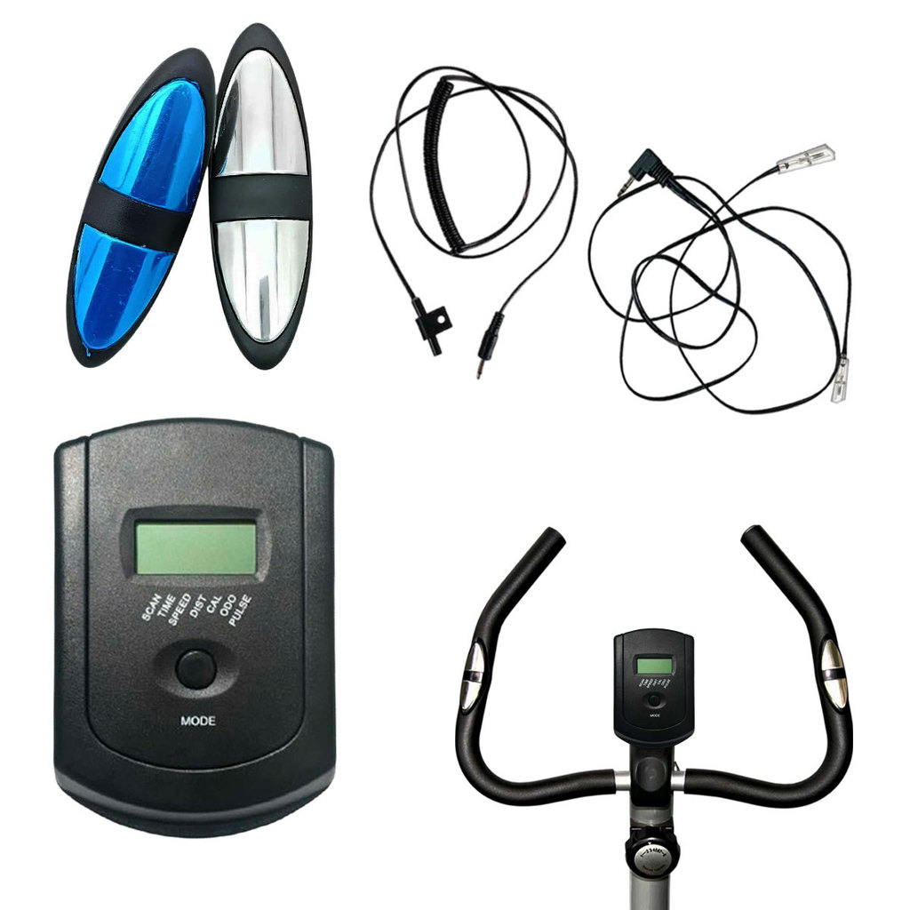 Painel Visor Cabos da Roda Bicicleta Spinning Kikos F2i Evox Movement Pel2310 Sensor Medidor Cardiaco Academia Fitness