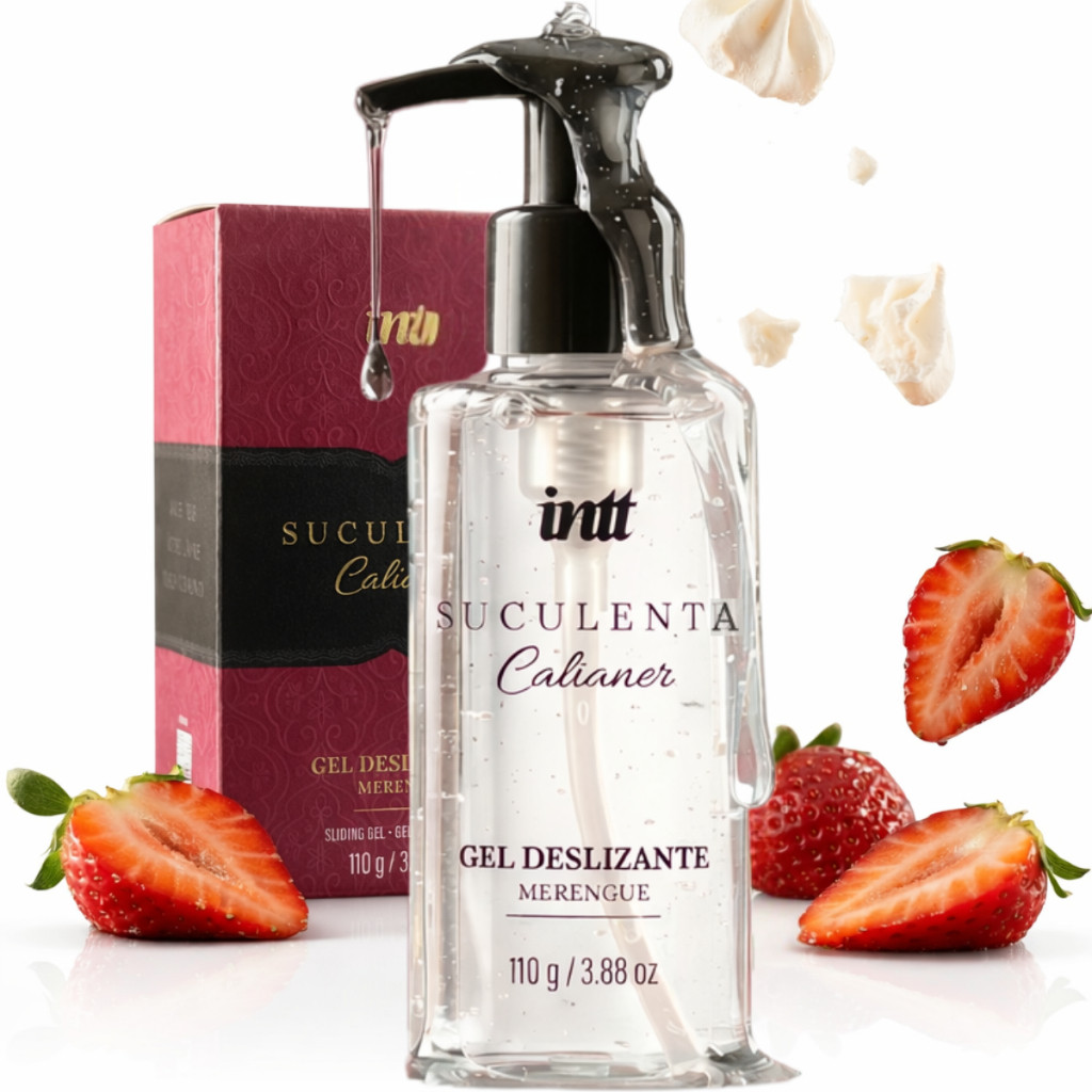 Suculenta Gel Deslizante Lubrificante Íntimo Merengue Calianer Unissex 110g Intt Original
