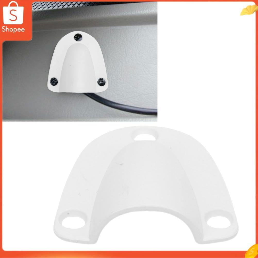 Hap Capa de ventilação para cabo de fio marinho Hap Shell de plástico multifuncional para barco com 6 parafusos para