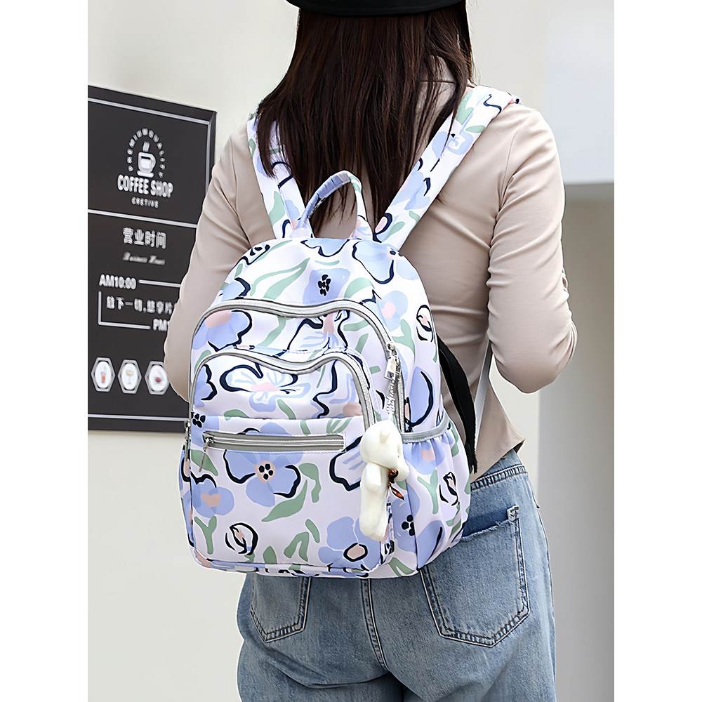 Mamãe saco bebê mãe com bebê passeio mochila Casual mãe bebê saco elegante All-Match pequeno médio mochila