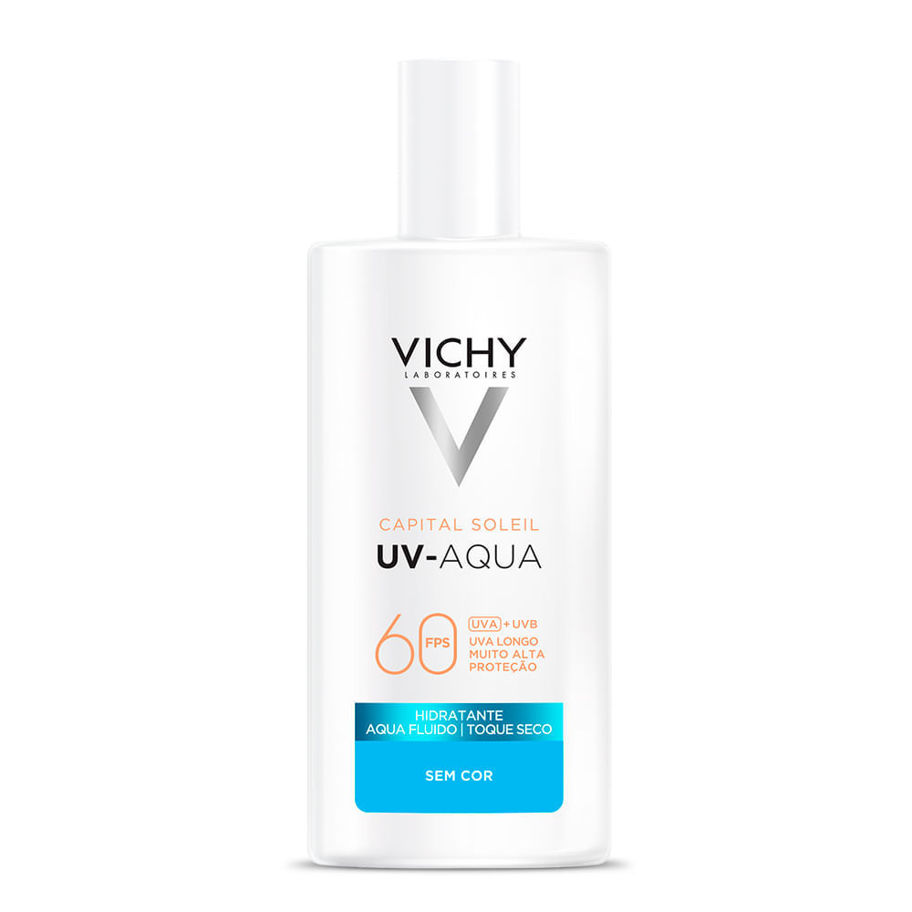 Protetor Solar Facial Vichy Capital Soleil UV Aqua FPS 60 Sem Cor 40g