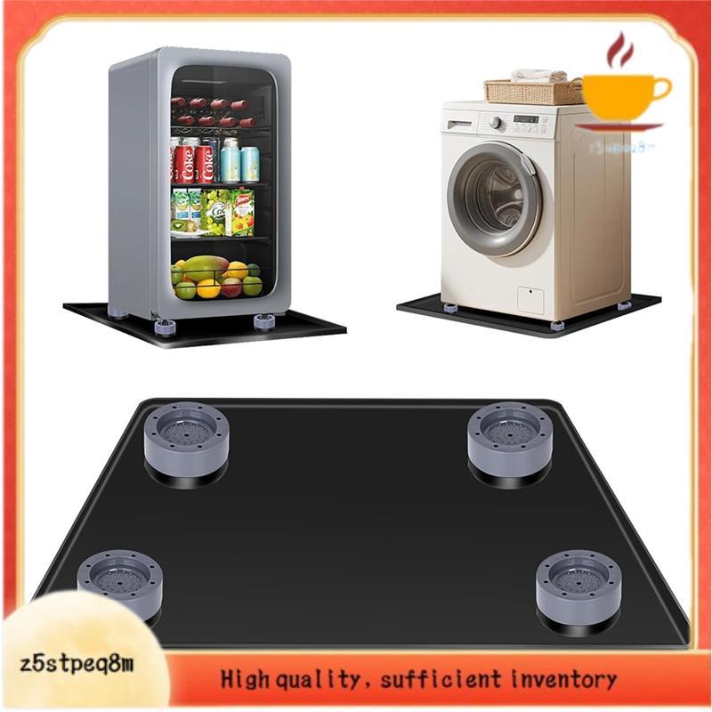 Mini Tapete De Silicone Para Geladeira Com 4 Elevadores De Base 60x60cm Bandeja De Gotejamento De Sob A Esteira Da