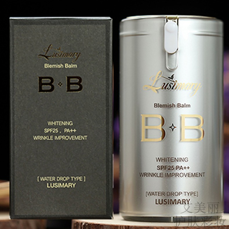 Lusimário Lusimário Fonte de Umidade BB Creme Corretivo Hidratante de Longa Duração Base Líquida Estudante Feminino Maqu