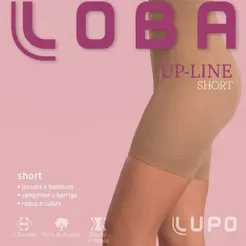 Short Modelador Lupo Feminino - Marrom Claro