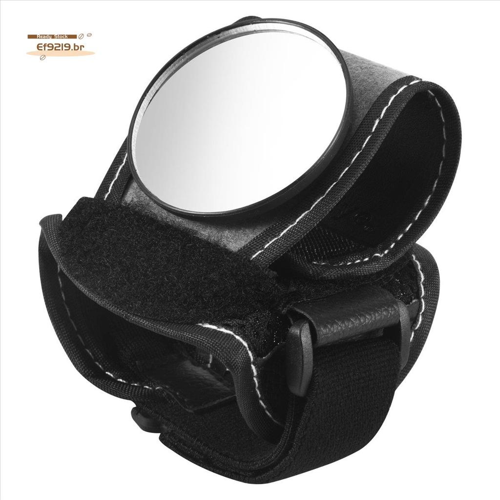 [Oferta Especial E] Espelhos De Bicicleta Espelho De Pulso Retrovisor Pulseira Moto Guiador Refletor Equipamento De Equi