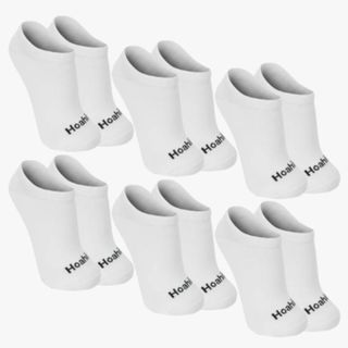 Kit 6 Pares Meias Hoahi Cano Curto Invisível Original
