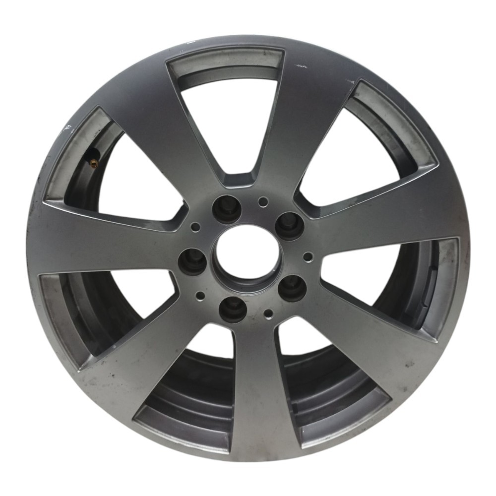Roda Aro 16 5x112 Mercedes C200 Kompressor 2008 1.8 Aut  Prateado