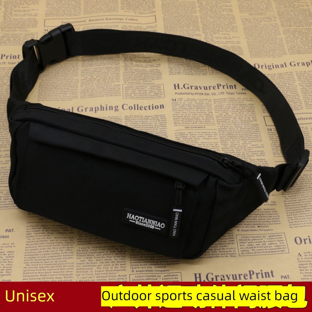 Correndo esportes lazer saco de cintura do telefone móvel Unisex Multi-camada à prova dwaterproof água verão mudança Clo