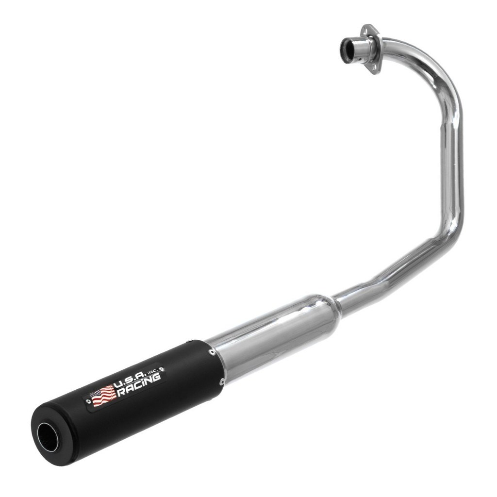 Escapamento Esportivo Pro Tork Modelo Usa Racing Compatível com Moto Cbx 250 Twister 2001 Até 2008