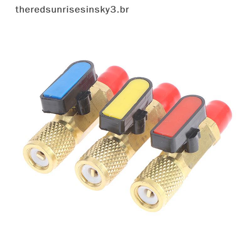 TSBR 1/4 " Macho Para Fêmea Válvula De Esfera Reta Acessórios Do Coletor De Mangueiras De Carregamento .
