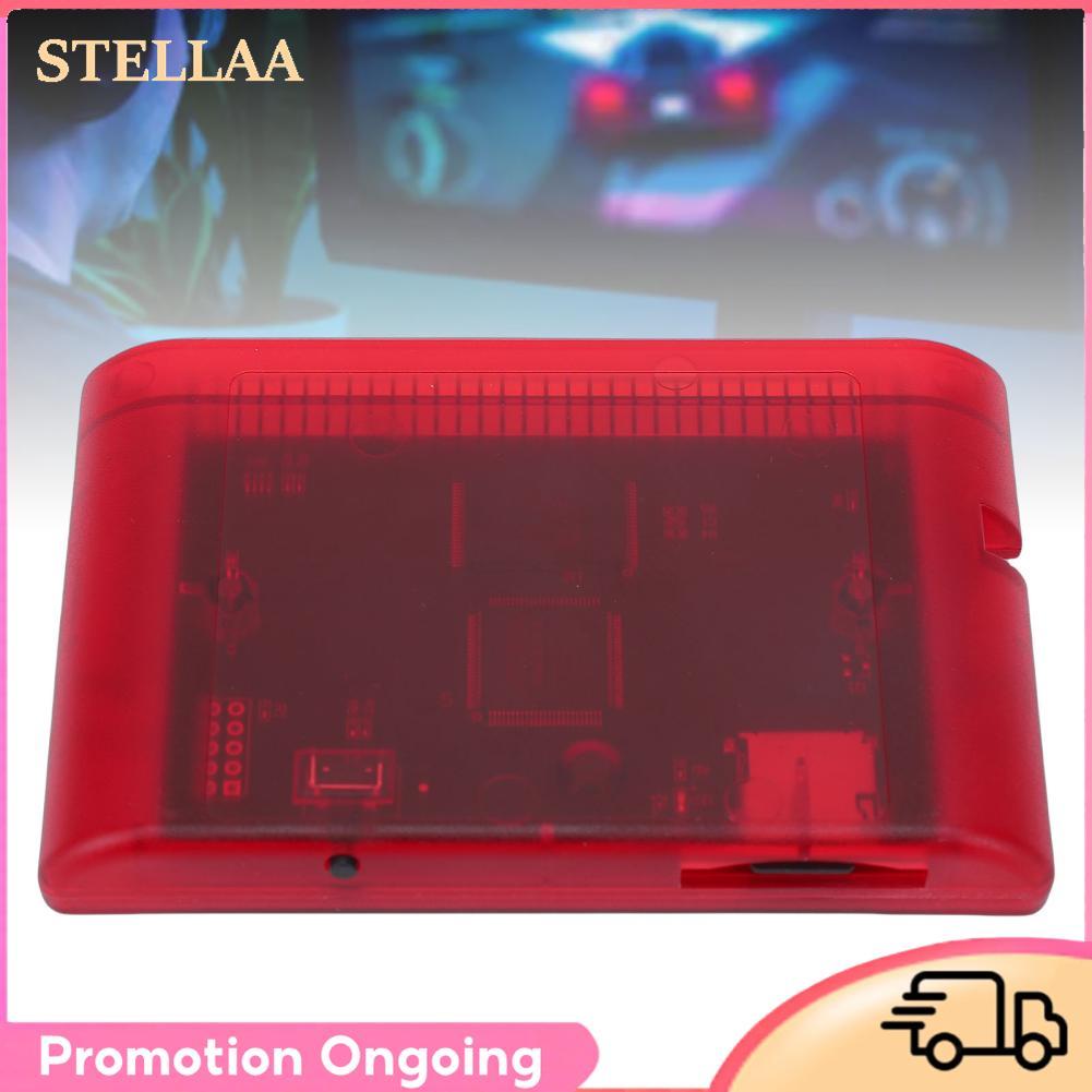 Stellaa Cartucho Flash de jogo YUEHISY com memória de 4 GB integrada, Plug and Play, sem bateria, suporte para cheats,