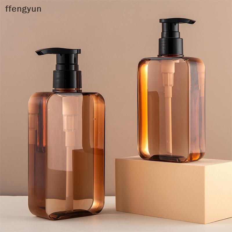 FFE 200/300ml Quadrado Claro Garrafa Sabão Líquido Batido Mousse Pontos Engarrafamento Shampoo Loção Chuveiro Gel Bomba