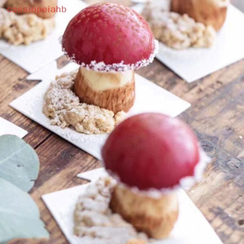 (cassiopeiahb) Molde De Silicone Esfera 3D Para Bolo De Mousse Bandeja De Cozimento Em Forma De Bola De 6 Xícaras Nonsti
