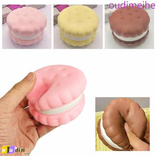 OUDIMEIHE Beliscando Brinquedo Squishy Fidget , De Bolo De Recuperação Lenta Diária De Aumento Lento , Biscoito Simulado