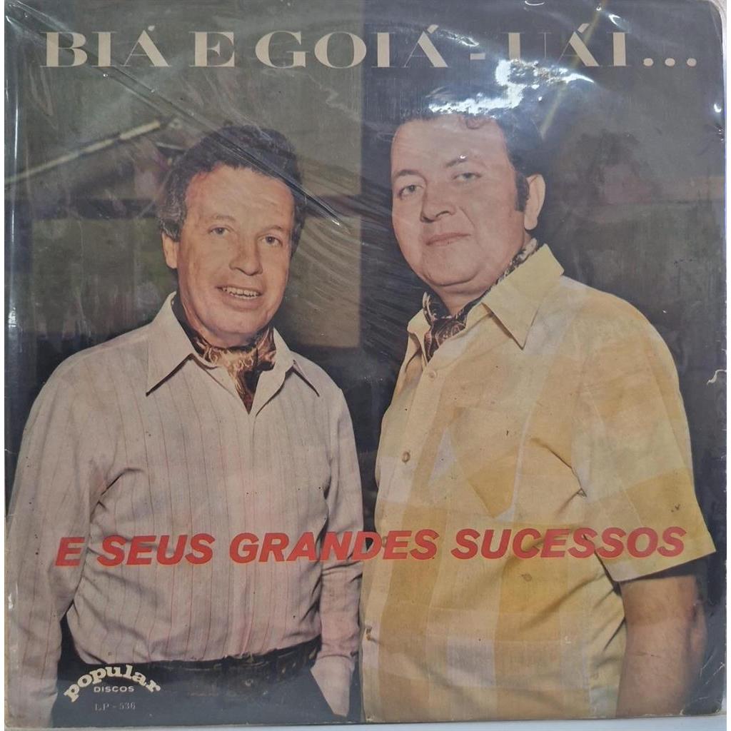 VINIL Biá E Goiá Uai E Seus Grandes Sucessos