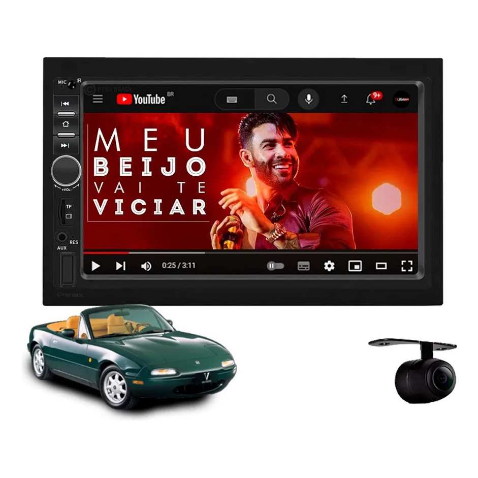 Central Multimídia Mazda Mx5 Modelos Antigos Todos Os An  À