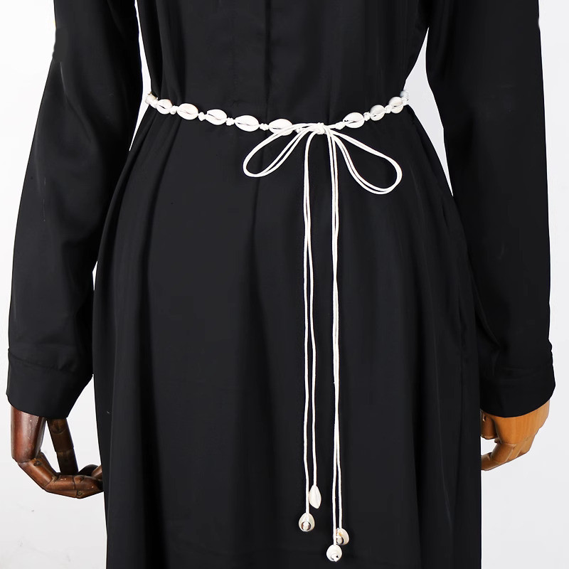 Shell cintura corrente acessórios femininos saia moda All-Match camisola cinto decorativo vestido High-End acessórios de