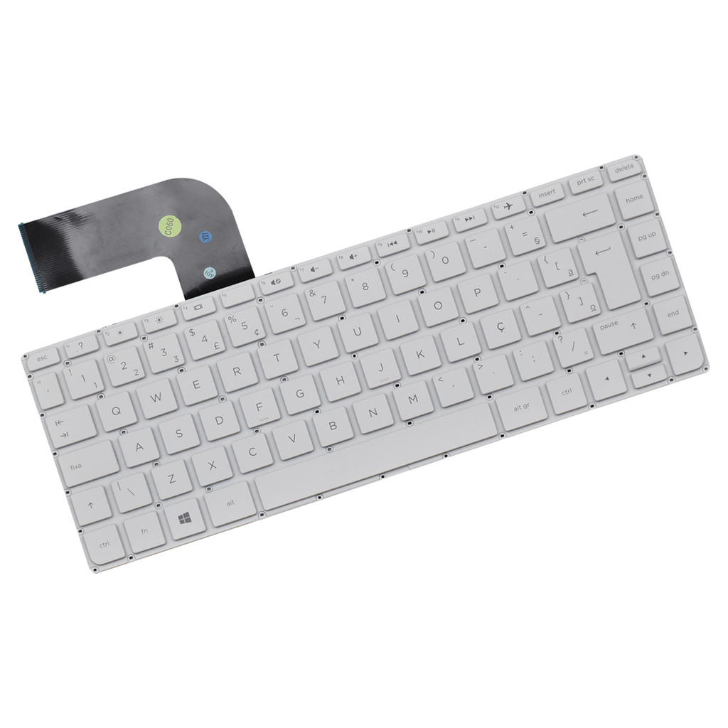 Teclado para Notebook Hp Pavilion 14-V025TU Branco