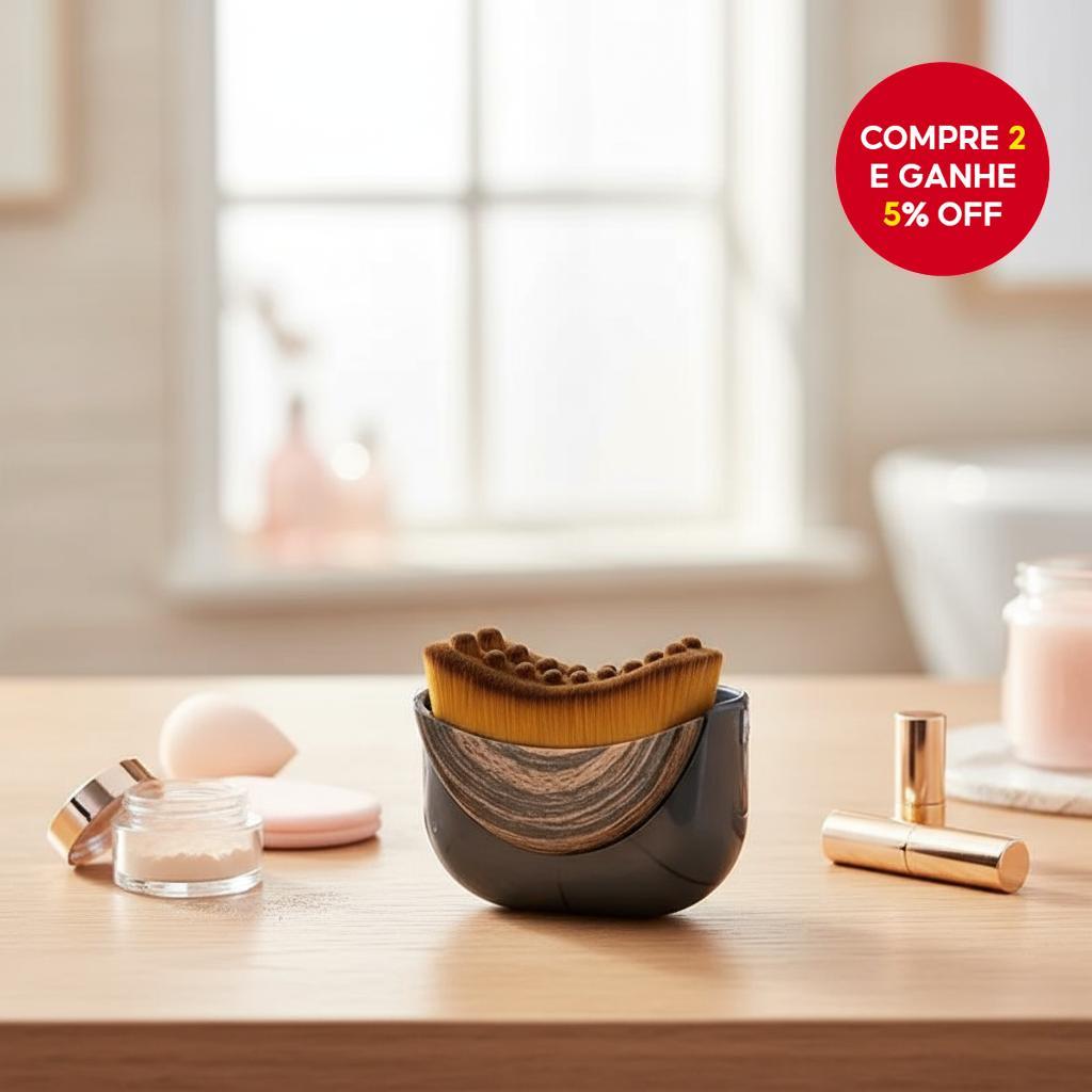  FaceSculpt Pro Escova de Massagem para Drenagem Linfática, Ergonômica e Macia para Contorno Facial e Mandíbula,