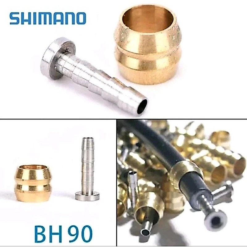Conector Olive BH90 Cabeça De Agulha De Óleo Freio Hidráulico Shimano BH90 Deore SLX XT XTR-Mangueira De Cabo