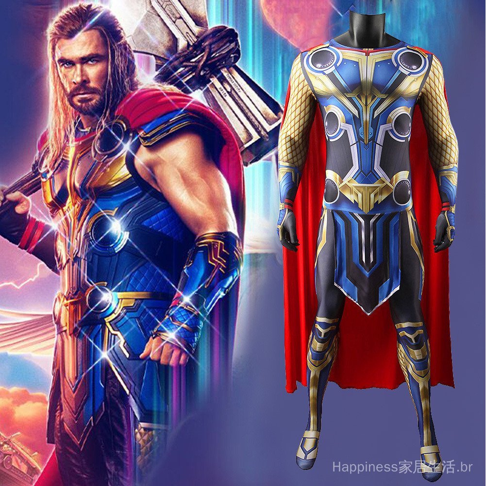 Thor: Love and Thunder - Fantasia de cosplay do Thor.
