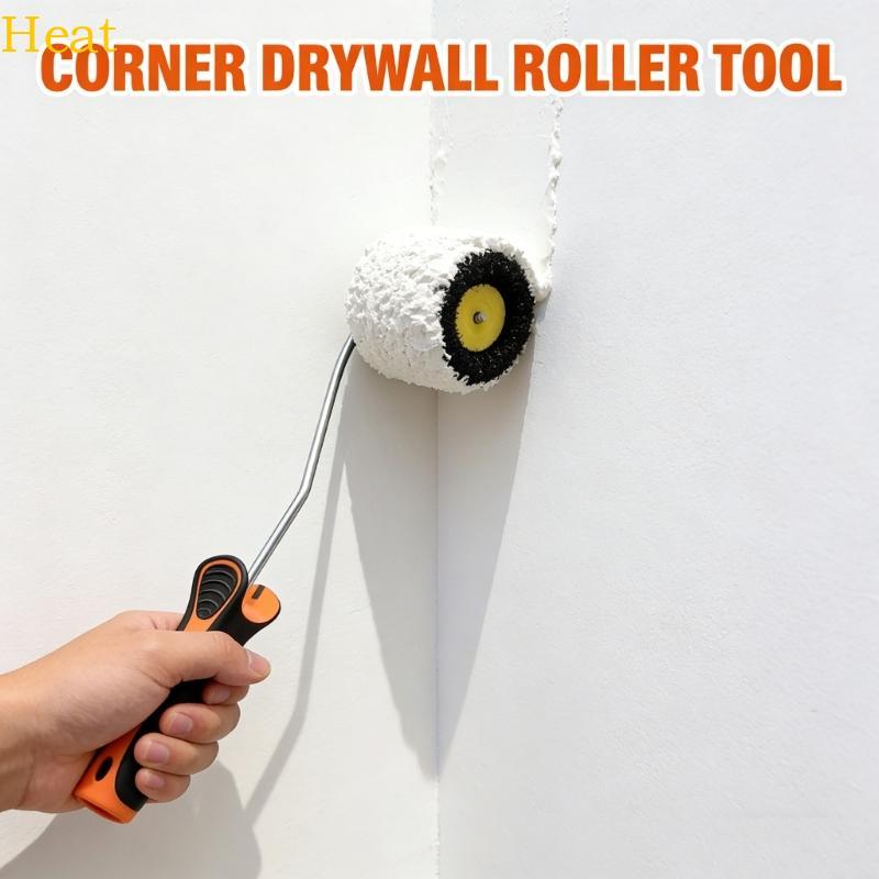 Calor Drywall Canto Composto Rolo Corte Escova Borda Pintura Galpão Lama