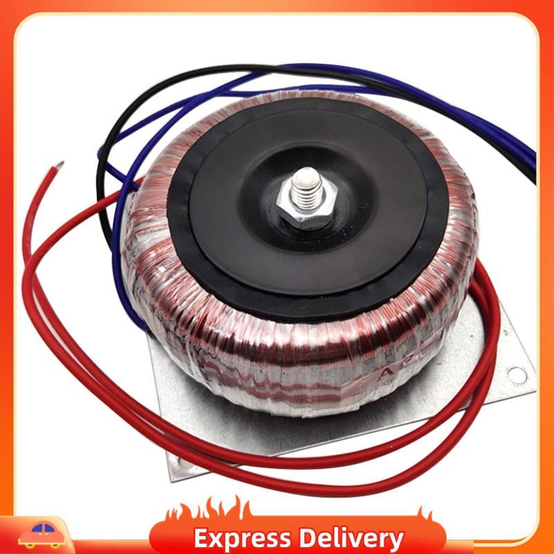 [Entrega Rápida BRY8] Transformador Toroidal De Cobre Duplo 12V Fonte De Alimentação De Loop De Dupla Para Amplificador