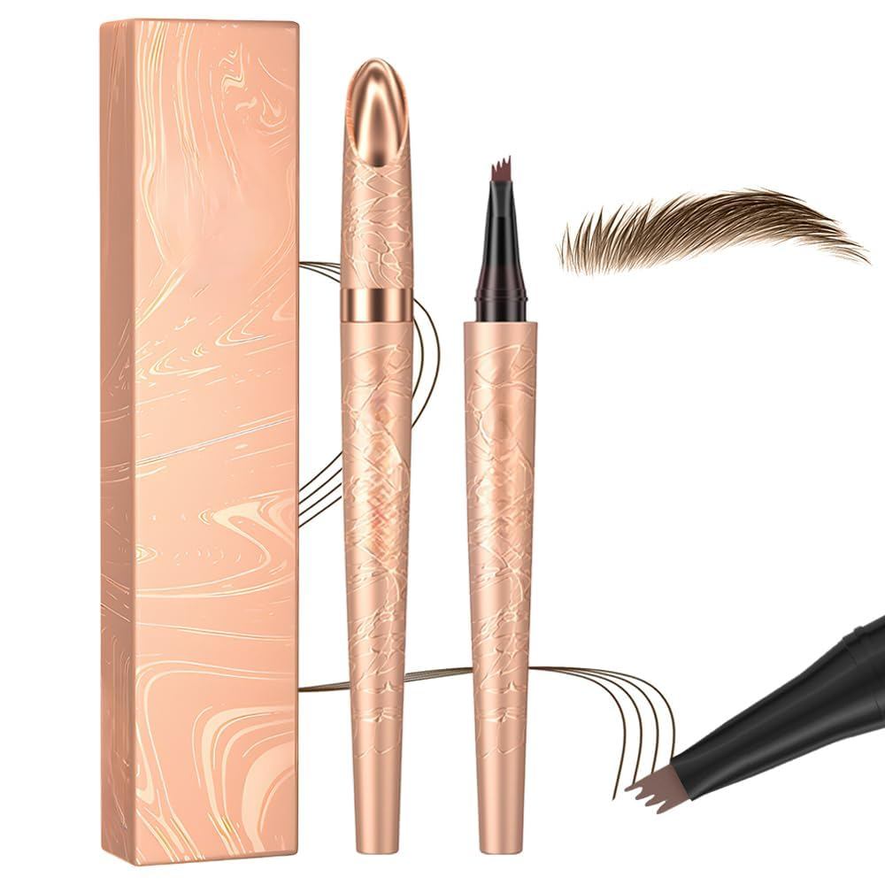 Lápis de Sobrancelha para Microblading 2026, Lápis de Sobrancelha à Prova d'Água, Caneta de Sobrancelha Premium para Mic