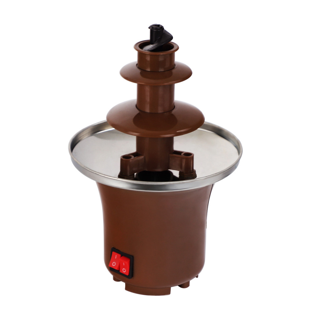 Fabricante de fonte de chocolate doméstico, fabricante automático de fusão de panela quente com torre de derretimento de