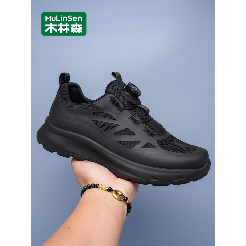 Mulinsen sapatos masculinos verão respirável sapatos 2026 novo estilo leve confortável sapatos masculinos verão voando t