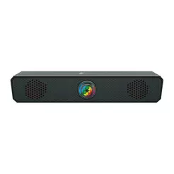Caixa de Som R8 SP04, 2x3W RMS, USB, Preto, R8-SP04-RBW-V2