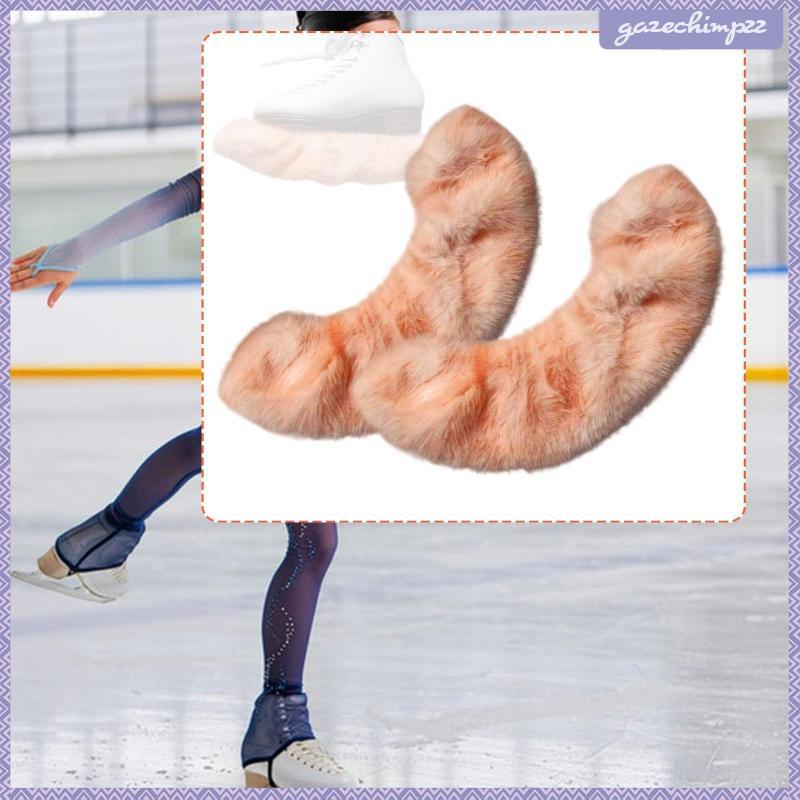 [Gazechimp] Capas Para Lâminas De Patinação No Gelo Protetor Esportivo De Fibra Acrílica Elástico Patins Artísticos De H