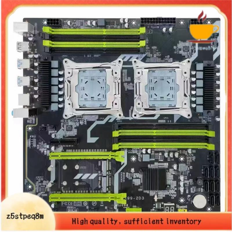 Placa-Mãe De Soquete Duplo X992D3 X99 LGA2011-3 Com Suporte Para Gigabit Ethernet M . 2 Slots De Memória DDR3 De Armazen