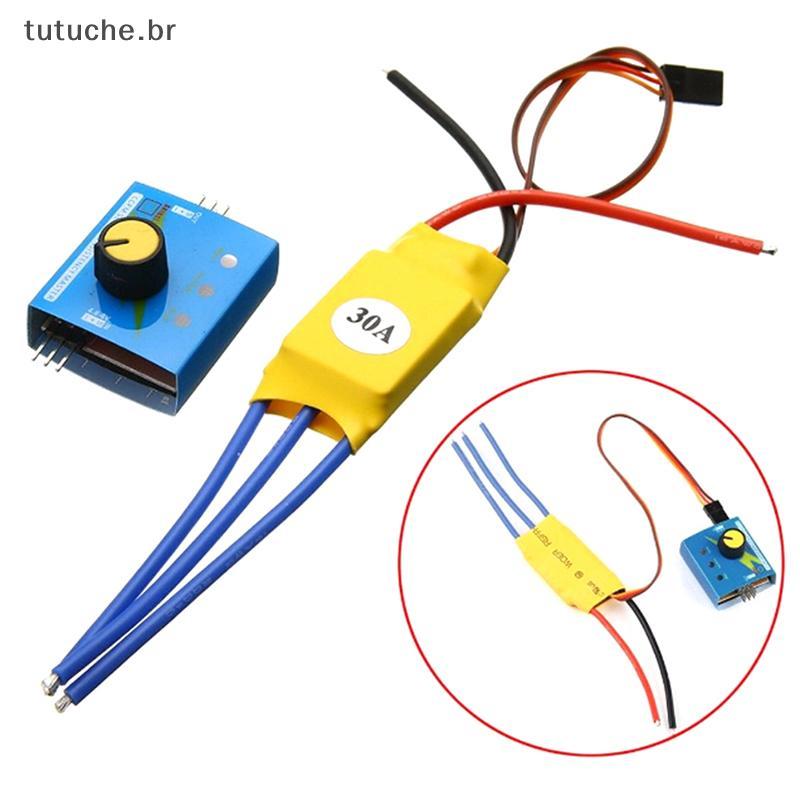 TU 30a 12v dc 3 Fases De Alta Potência Regulador De Velocidade Do motor Sem Escova Controlador pwm BR